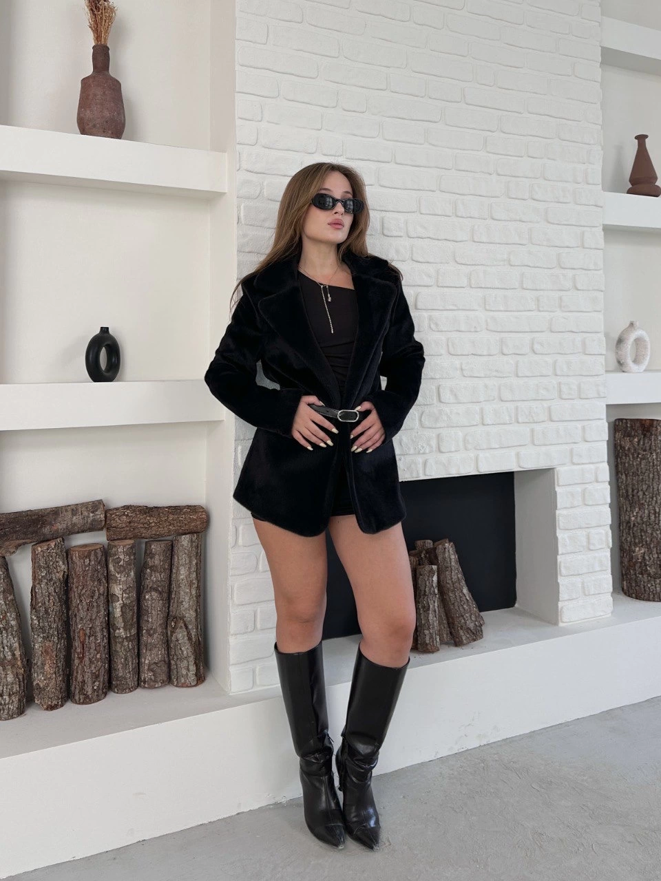 Fok ceket premıum kalite siyah st255860