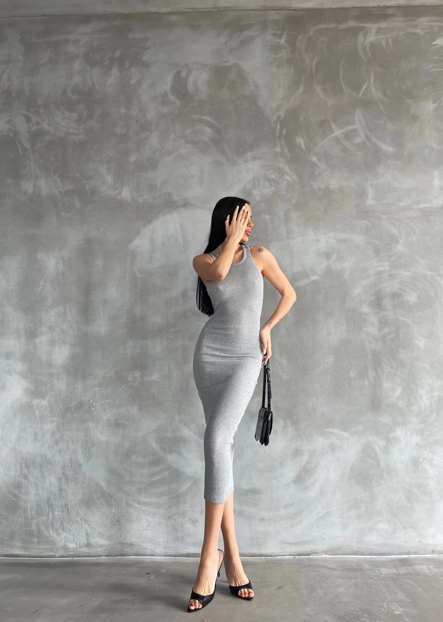 Halter elbise